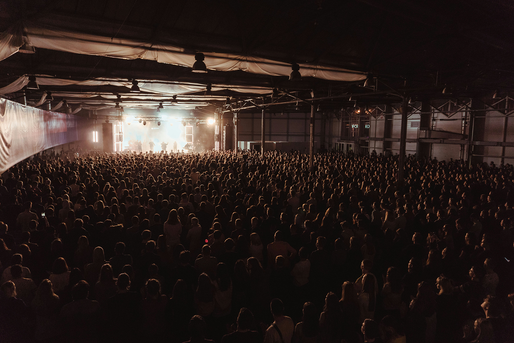 Large Crowd at Concert